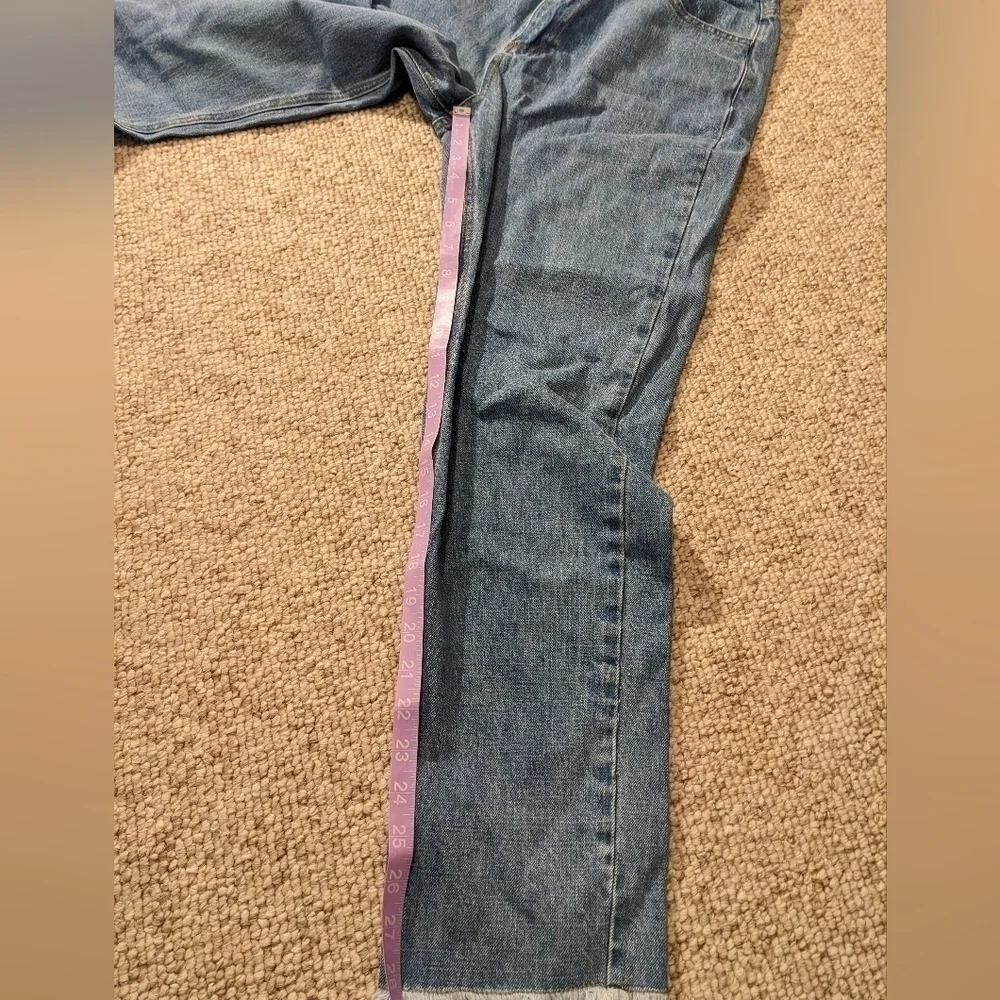 Daphnea Paris, Bottoms up high waisted jeans size L - Picture 4 of 9